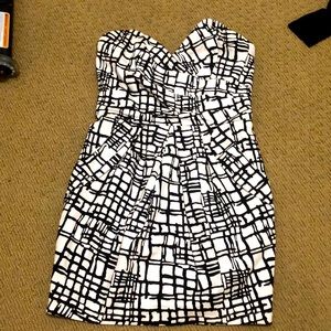 Vici Collection structured mini dress